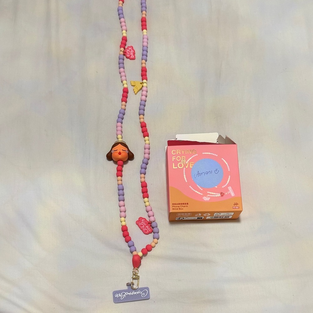 POPMART - CRYBABY Crying For Love Series-Phone
Charm Blind Box